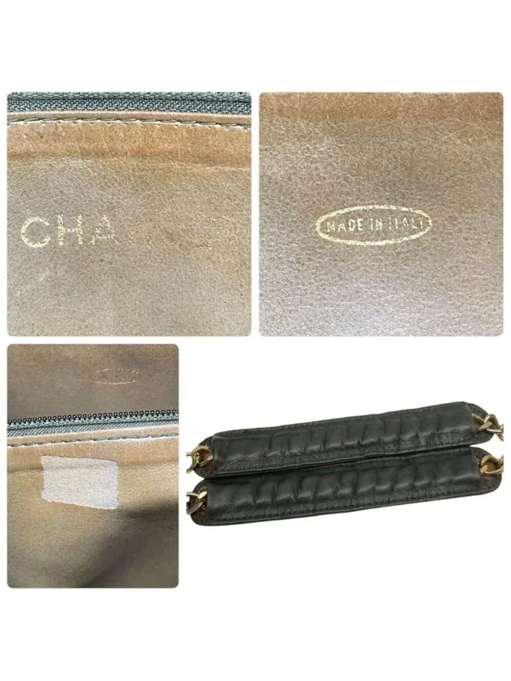 Chanel Quilted Lambskin Chain Shoulder Tote Bag